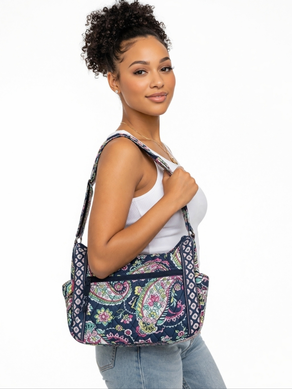 Vera Bradley Petal Paisley Crossbody/Shoulder Bag